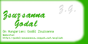 zsuzsanna godal business card